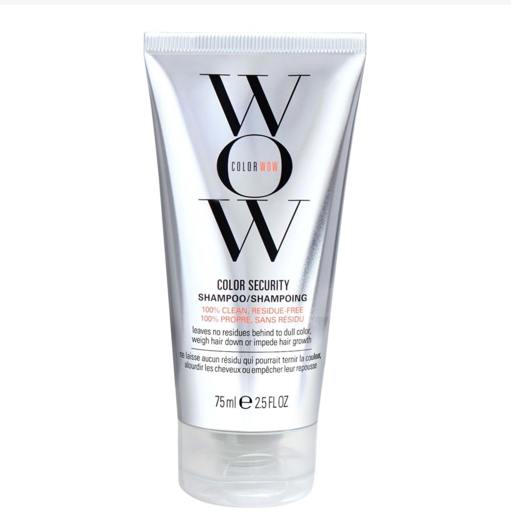 💙New+never opened WOW~Color security Shampoo/perfect travel size  (2.5 ounces)